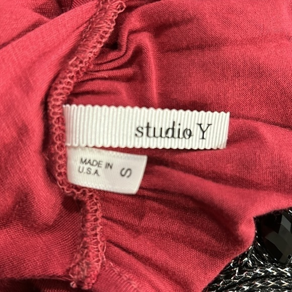 Studio Y Rhinstone Top | SIZE S - Picture 6 of 6
